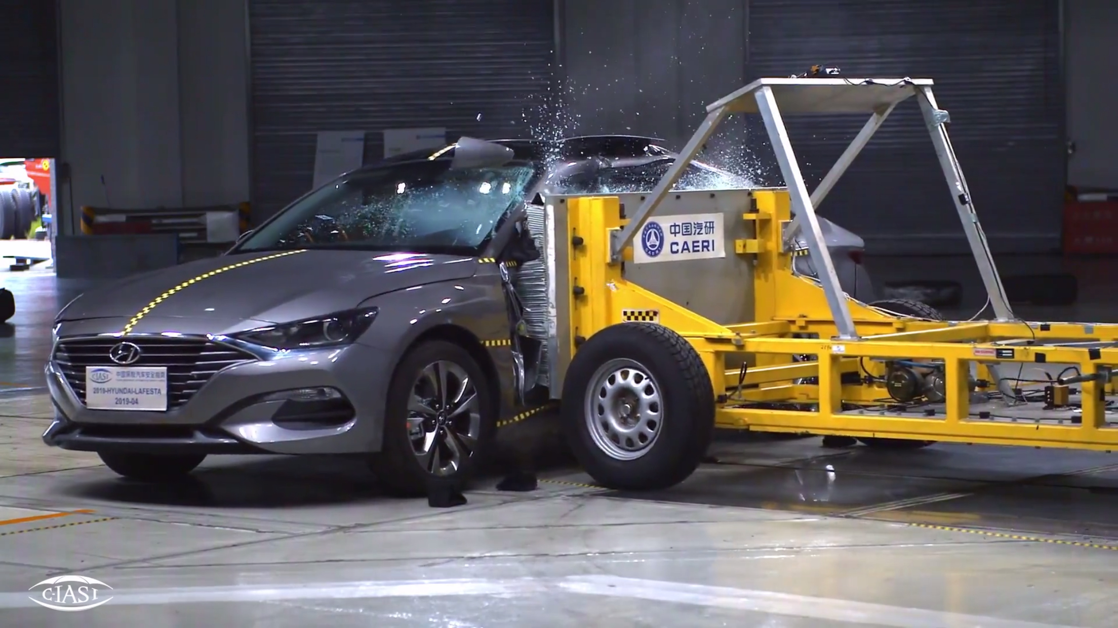 北京现代菲斯塔-中保研碰撞结果解析