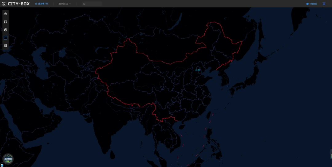 县级行政区_map_全国_shp_