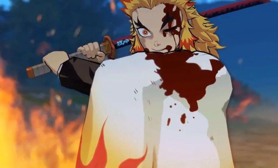 鬼灭之刃 炼狱杏寿郎如果没死后期能赢几个上弦 猗窝座跃跃欲试 哔哩哔哩