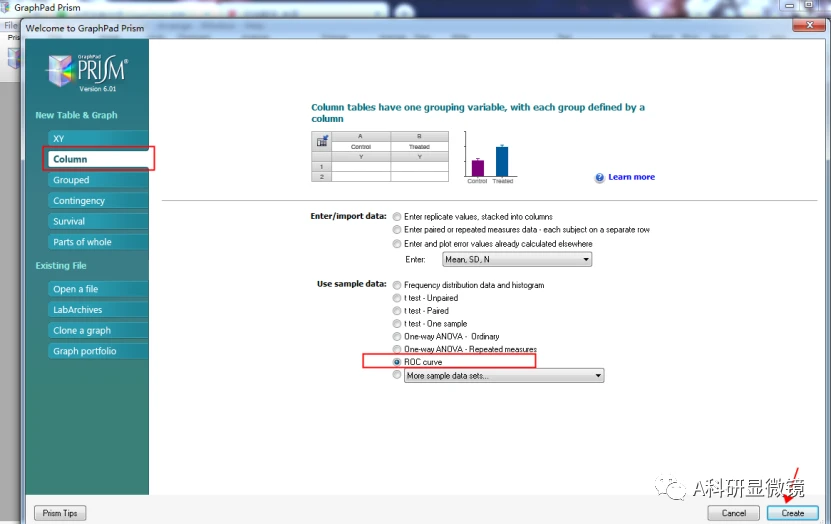 不只SPSS，GraphPad也可以做ROC曲线！ 哔哩哔哩