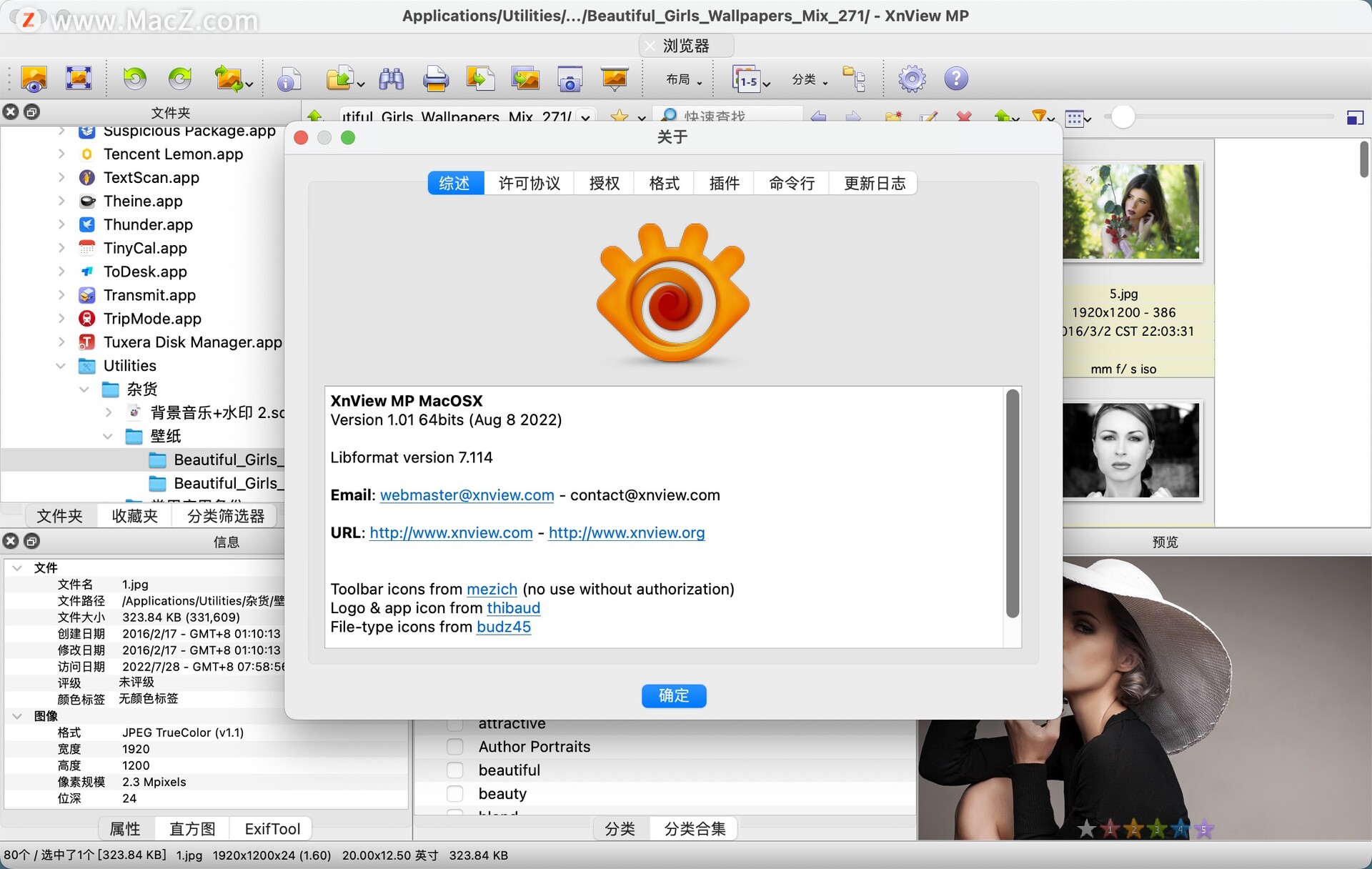 download the new for apple XnViewMP 1.6.1
