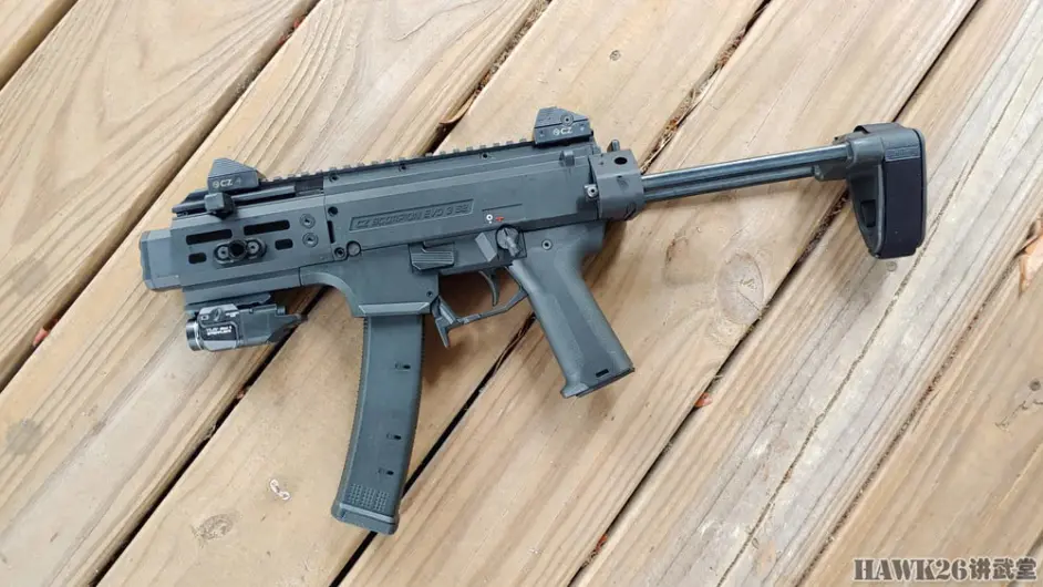 评测 Cz 蝎 Evo 3 S2手枪个性鲜明性能出色的家庭防御武器 哔哩哔哩