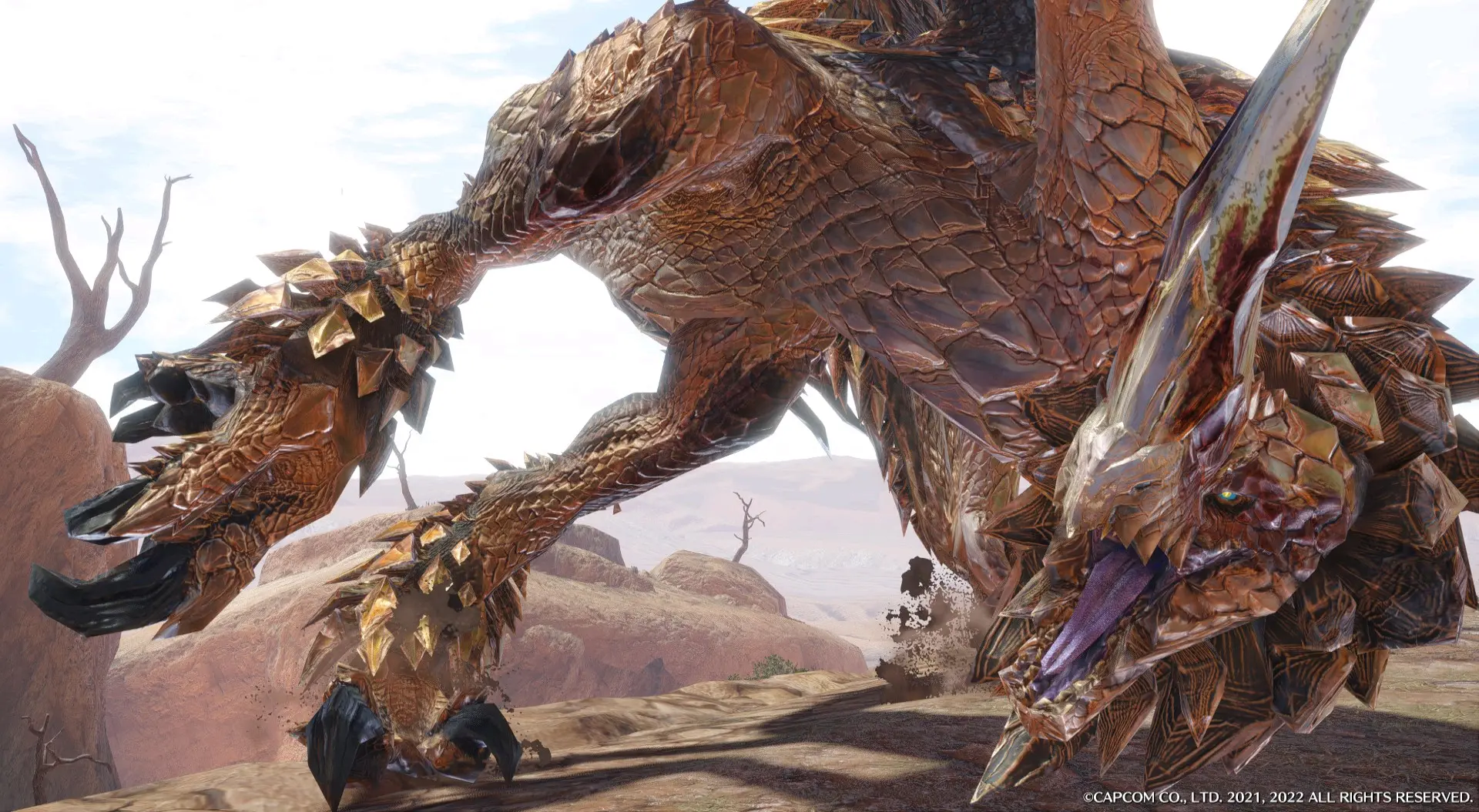 怪物猎人曙光设定集怪物生态翻译11——千刃龙 - 哔哩哔哩