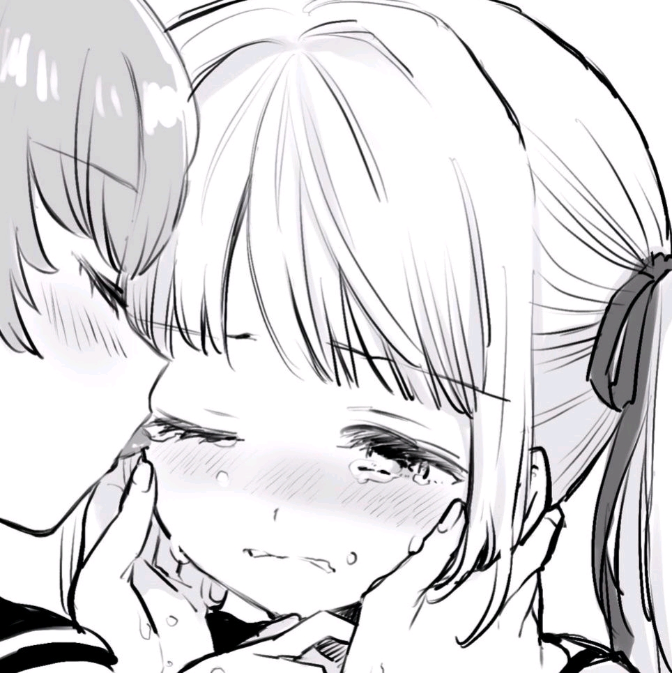 动漫情侣头像|二次元情头|黑白系|8p|第二十七期