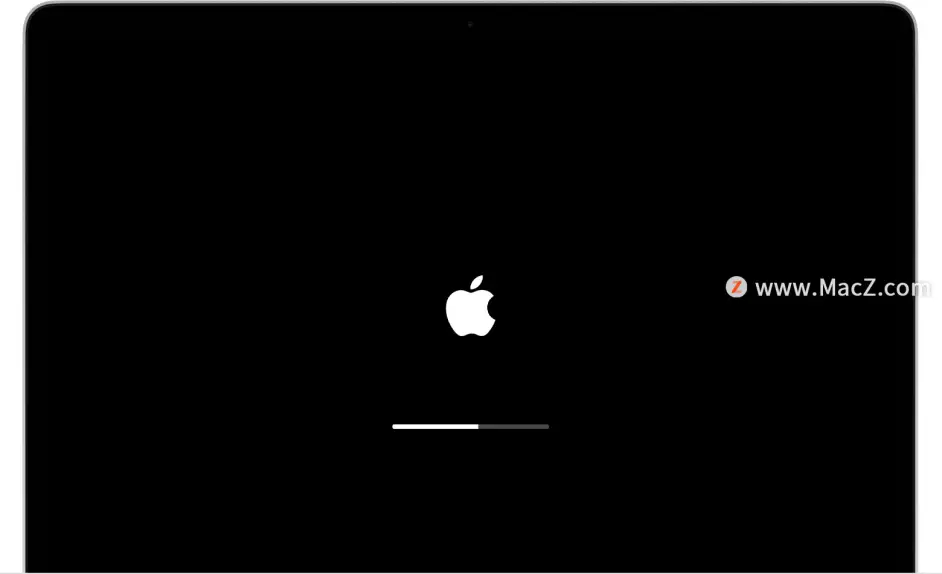 如何解决mac电脑在启动时卡在apple 标志或进度条画面 哔哩哔哩