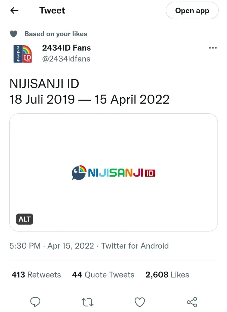 4 18 4 24 部分niji Id及twitch主播时间表 哔哩哔哩