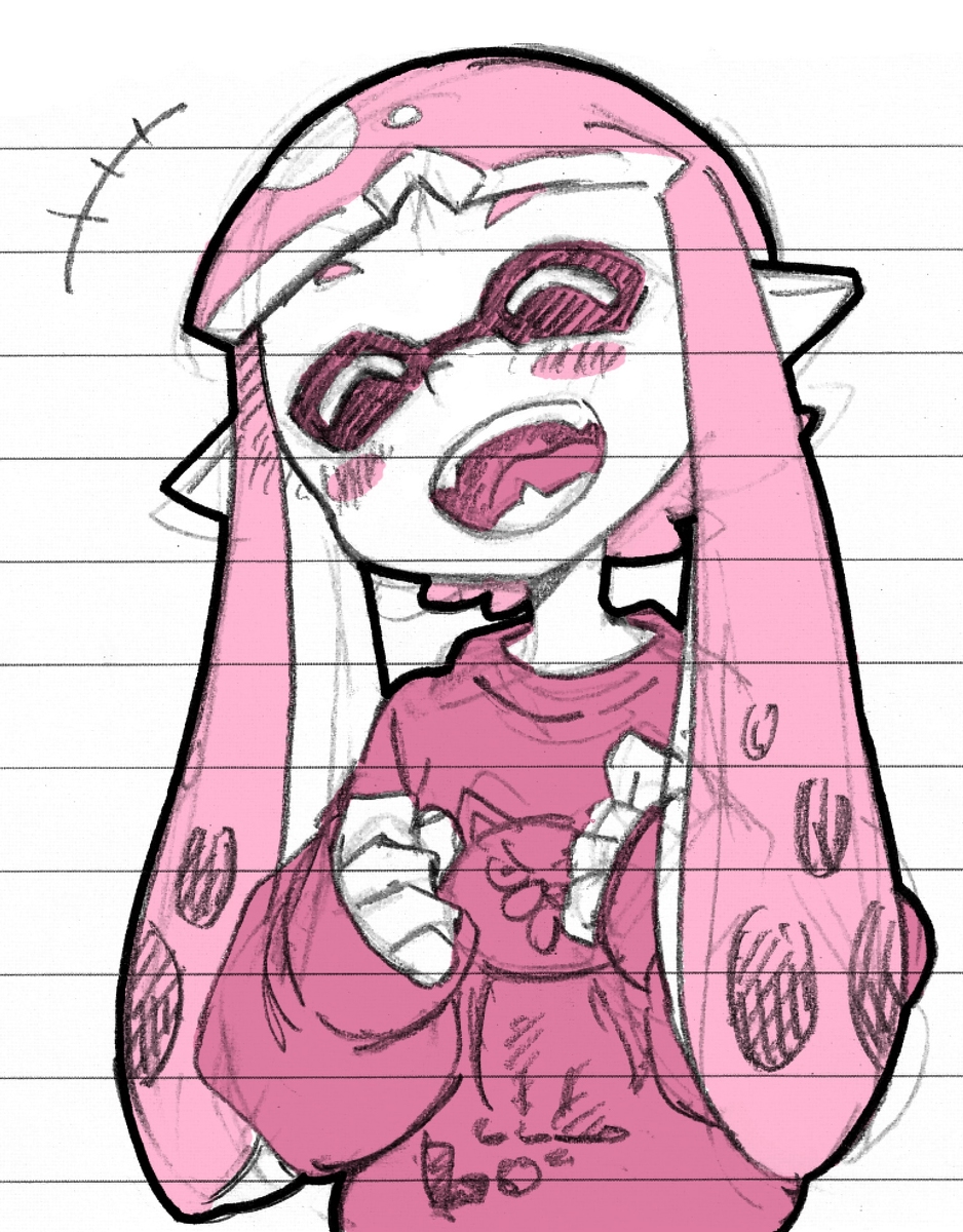 由于我发烧了所以我又来放splatoon的图了