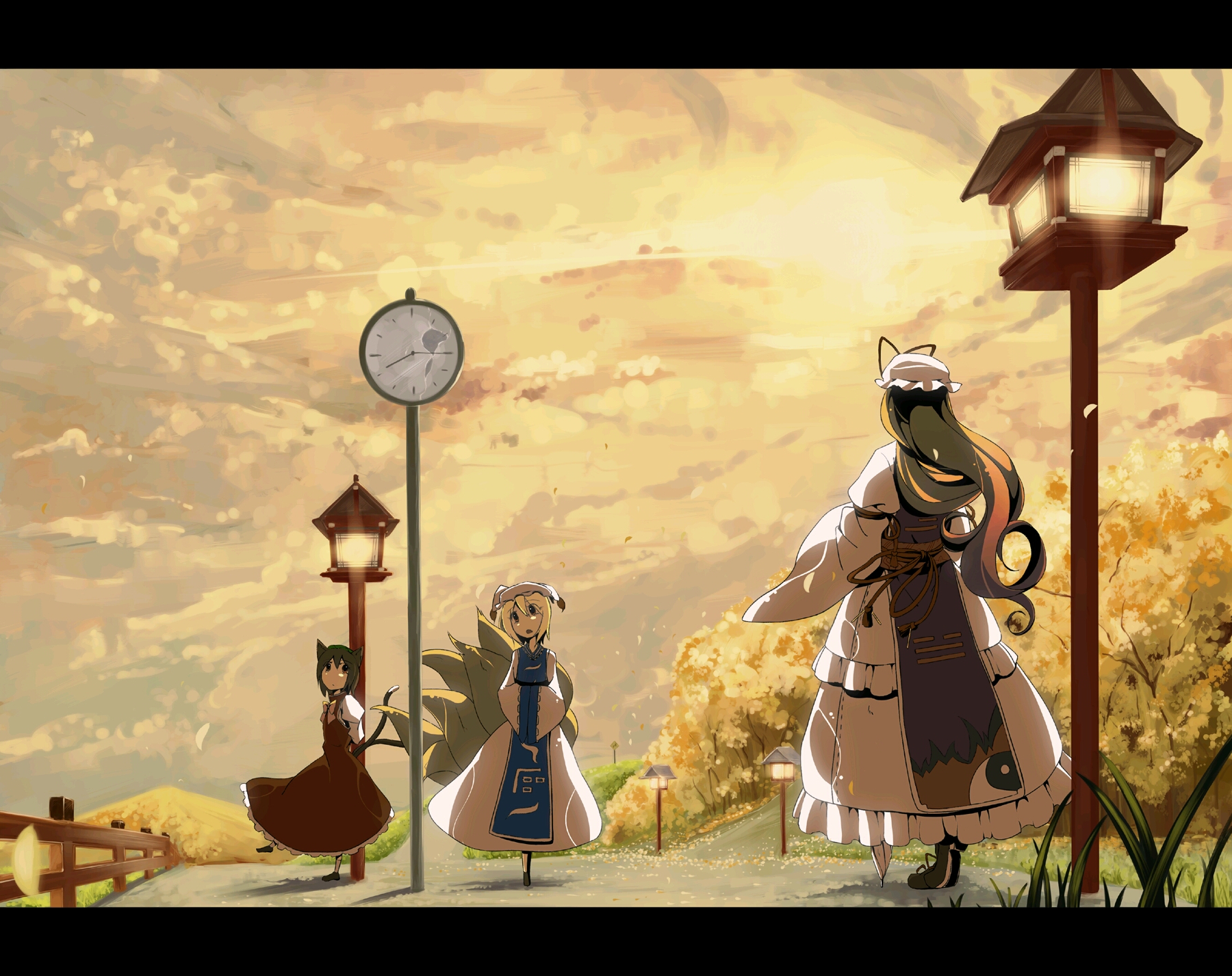 东方角色美图专辑间隙妖怪的式神八云蓝