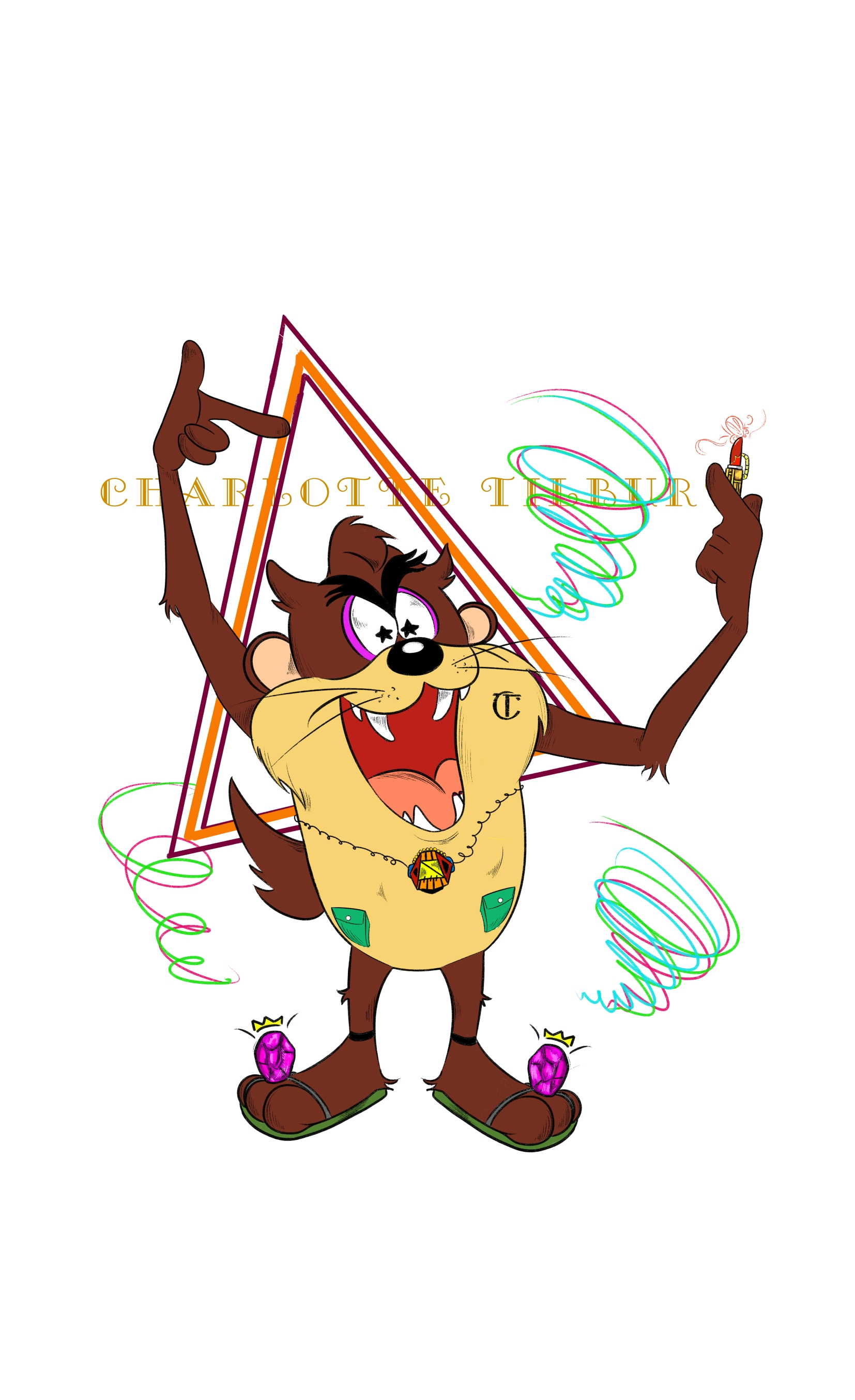 自己画的兔八哥系列