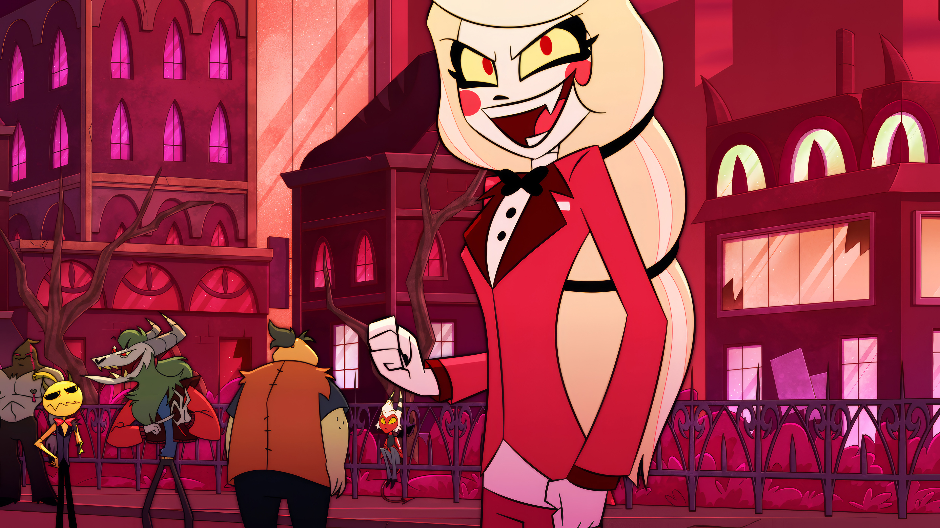 地狱客栈 第一季（Hazbin Hotel Season 1）| 4K 电脑壁纸 手机壁纸 - 哔哩哔哩