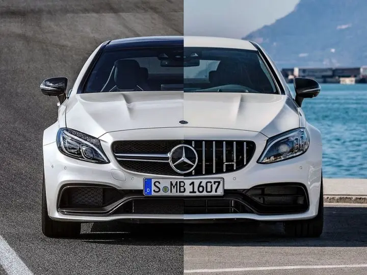 不心疼吗 这辆奔驰amg C63才一万公里就贬值11万真心疼 哔哩哔哩