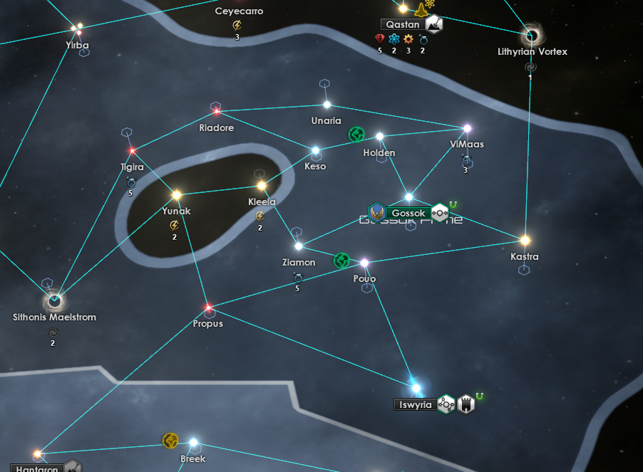 啤酒馆群星开发日志147星区与行星角色指定