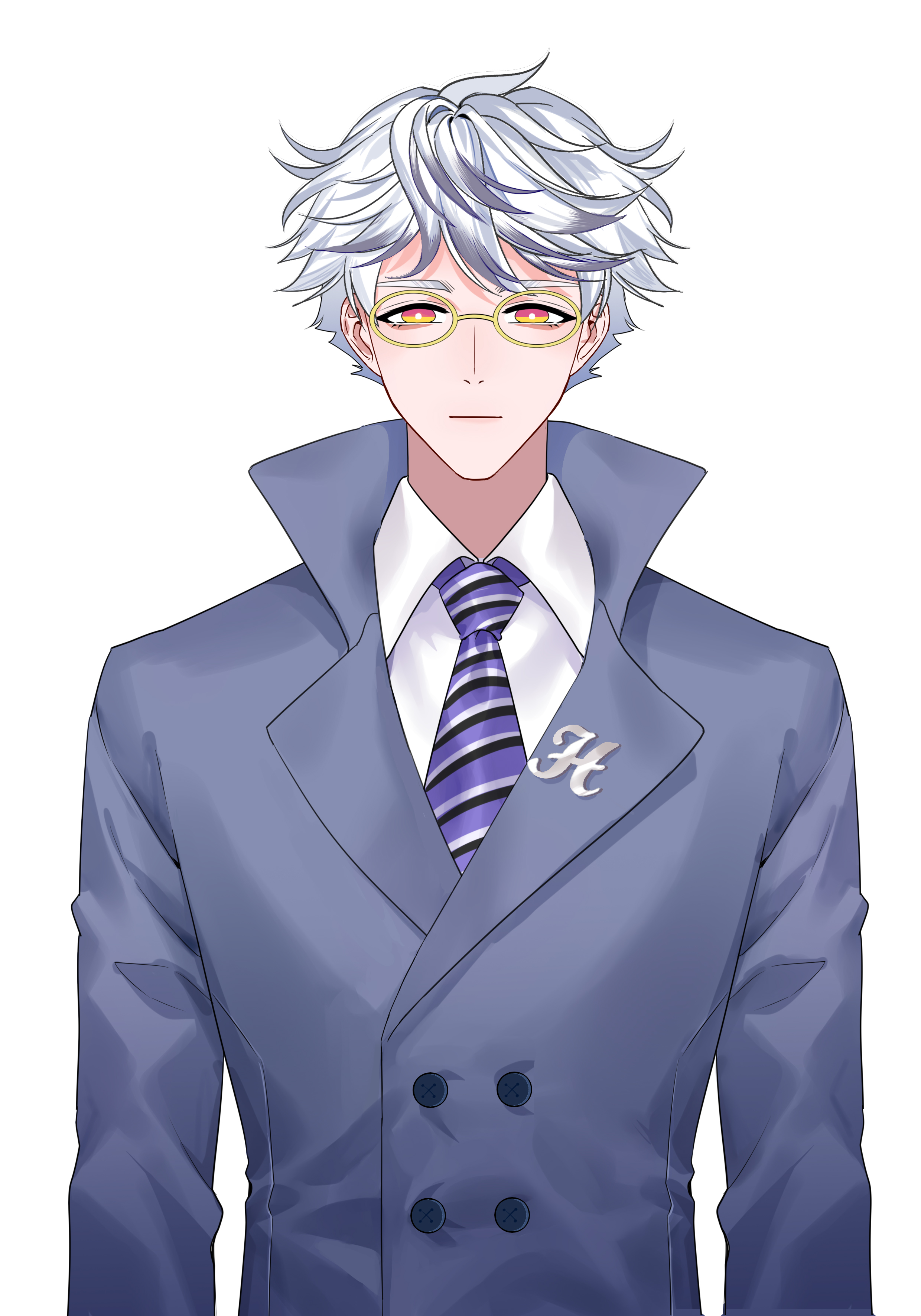 标准的名侦探风的证件照