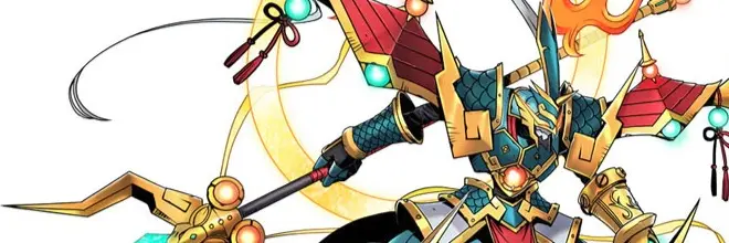 宝塔实体化变成铠甲,白色老鼠型机关变成三叉戟,其姿态显现了与传记中