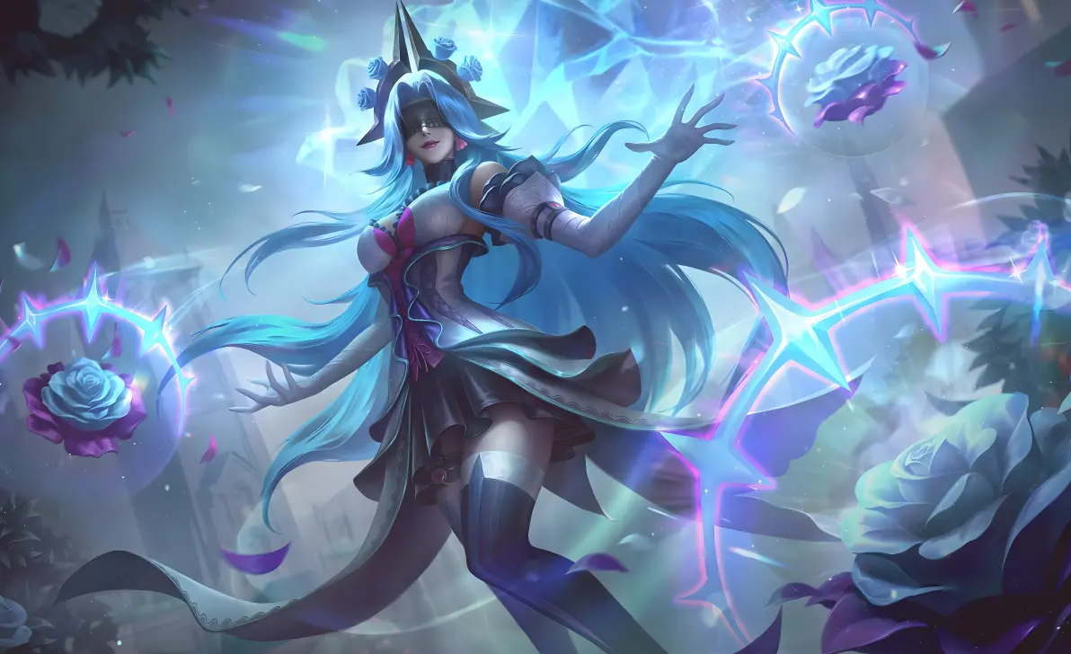 英雄联盟皮肤原画 暗黑元首 辛德拉