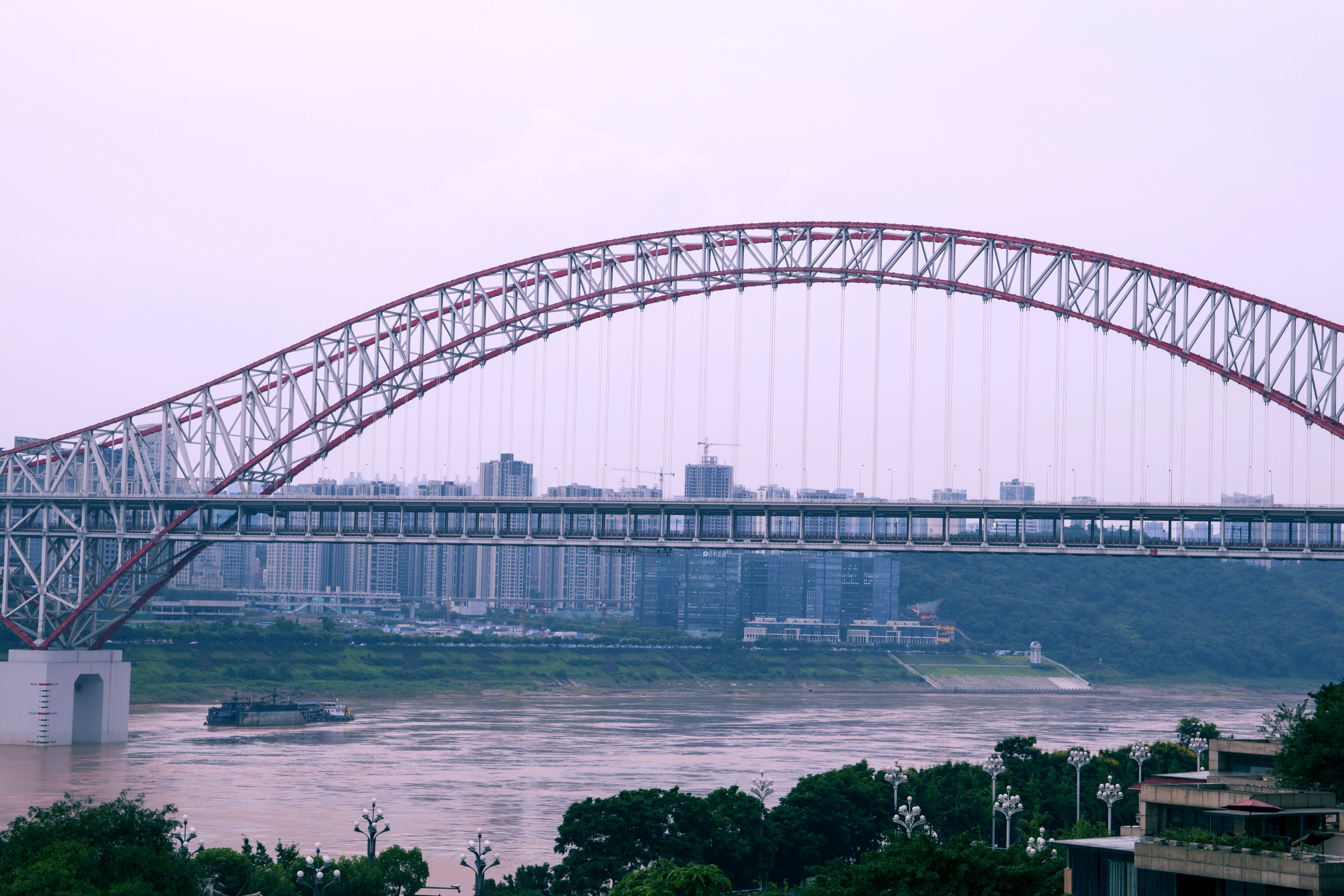 登长嘉汇弹子石老街;一览重庆江景!