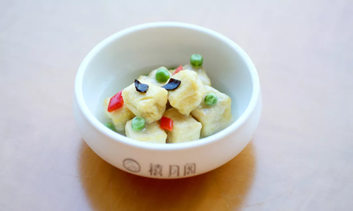 北京禧月阁月子中心月子餐丨蒸鲜,棋子豆腐!