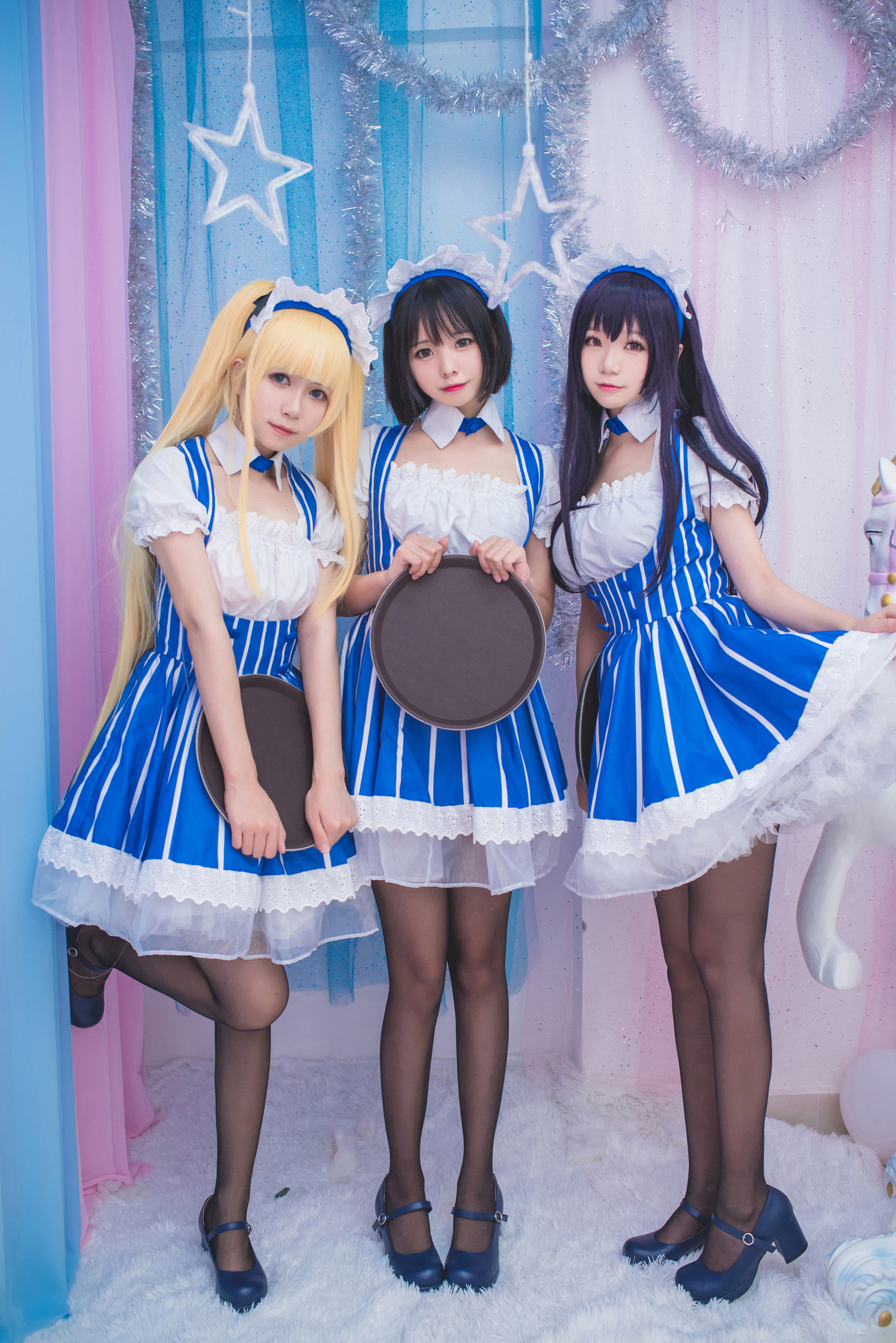 Yoko宅夏白金Saki小野妹子w路人女主的养成方法同人cosplay1