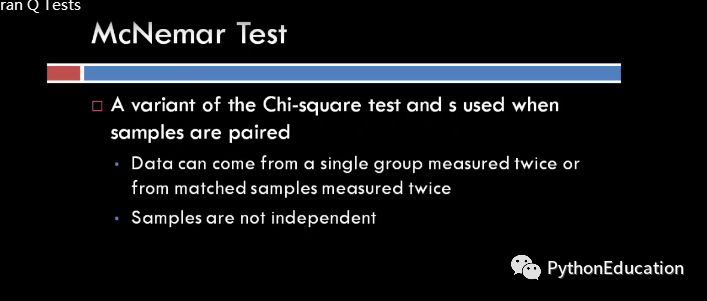 McNemar Test麦克尼马尔检验 - 哔哩哔哩