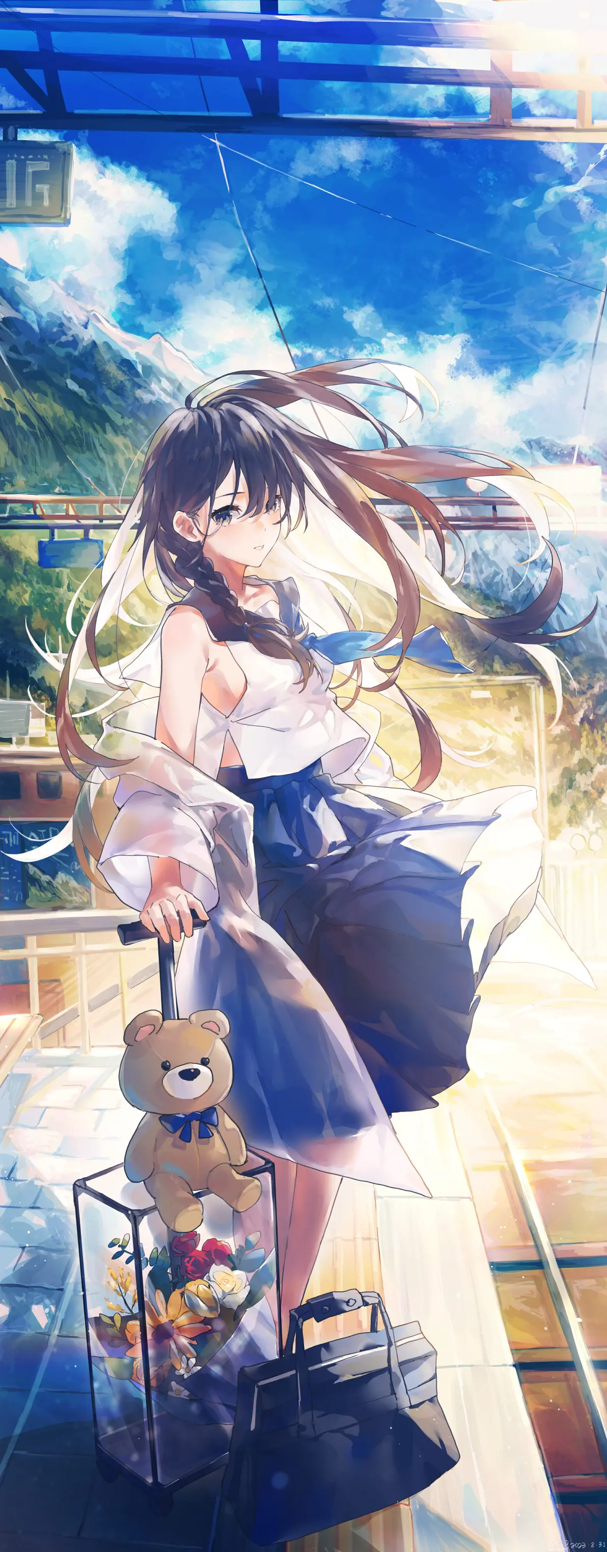 唯美二次元少女美图壁纸合集