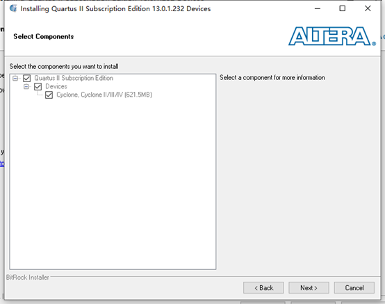 Quartus II can T Find Quartus II Subscription Editon Dev 