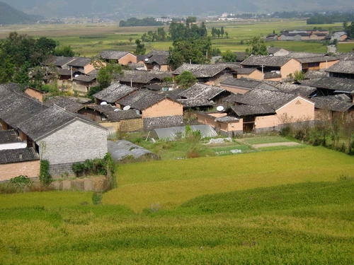 北方农村自然风景图片