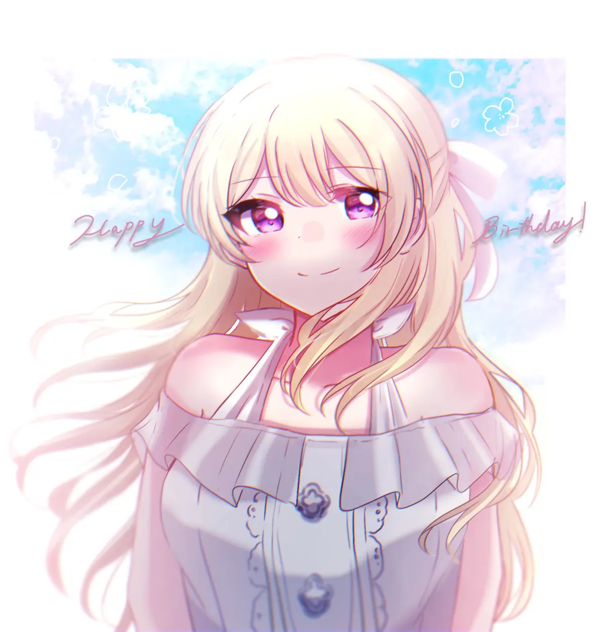 4月6日 白鹭千圣2023生日贺图