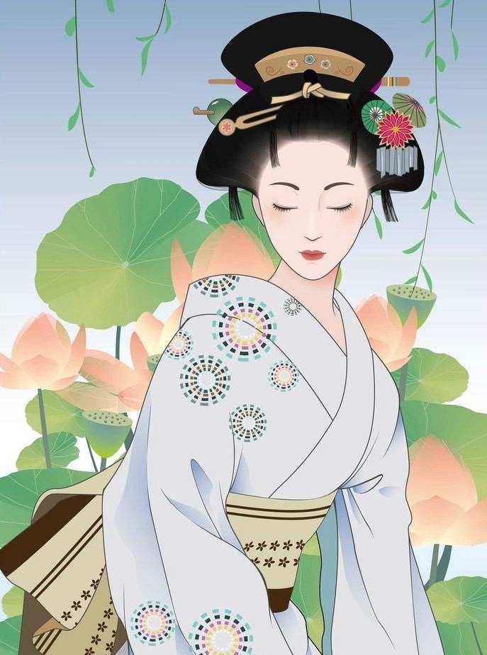 日本和服わふく