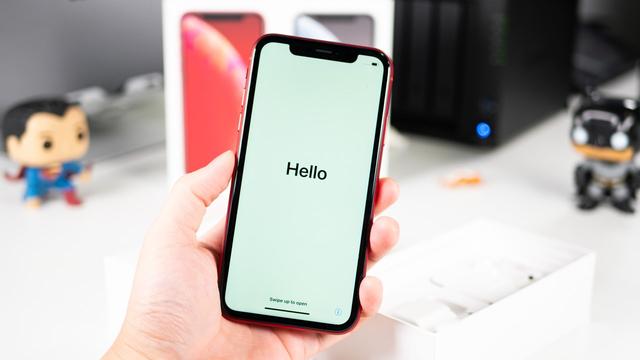 港版红色iPhone XR开箱,真机更漂亮