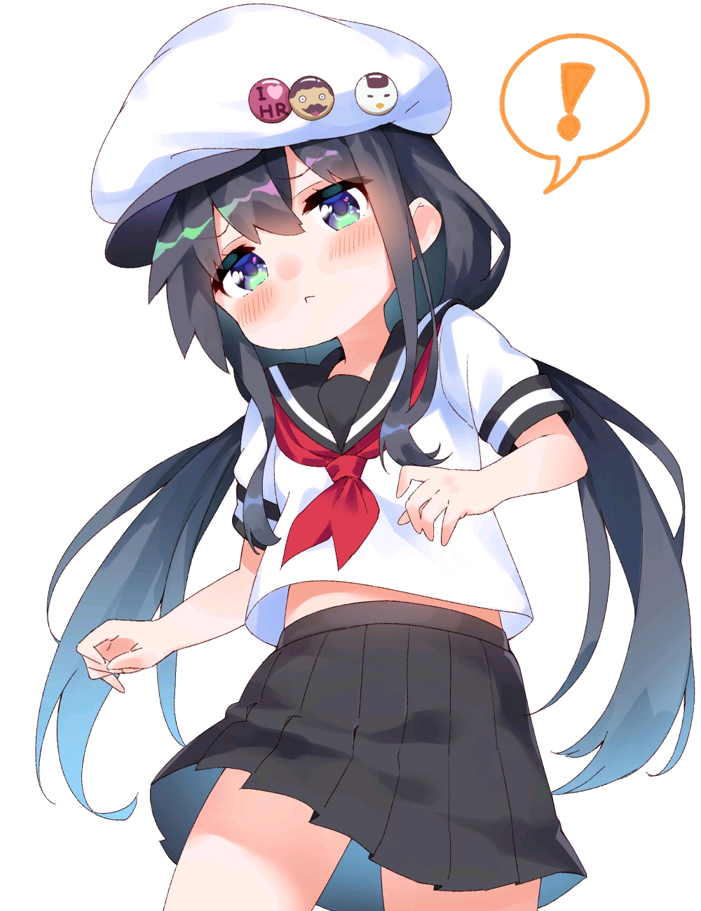 黑、白、过膝袜、超萌二次元妹纸「第八期」