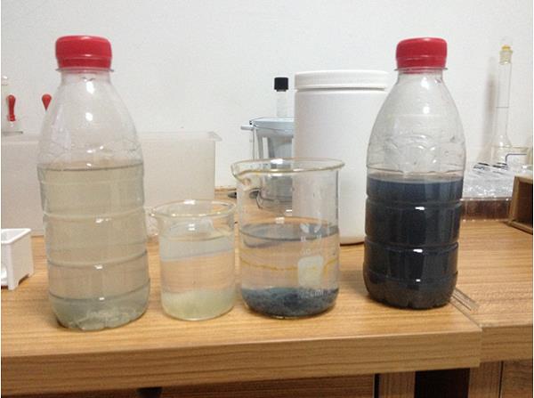 废水处理实验效果