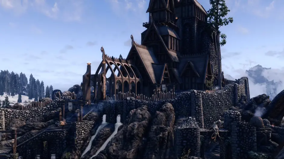 上古卷轴场景游戏壁纸 哔哩哔哩