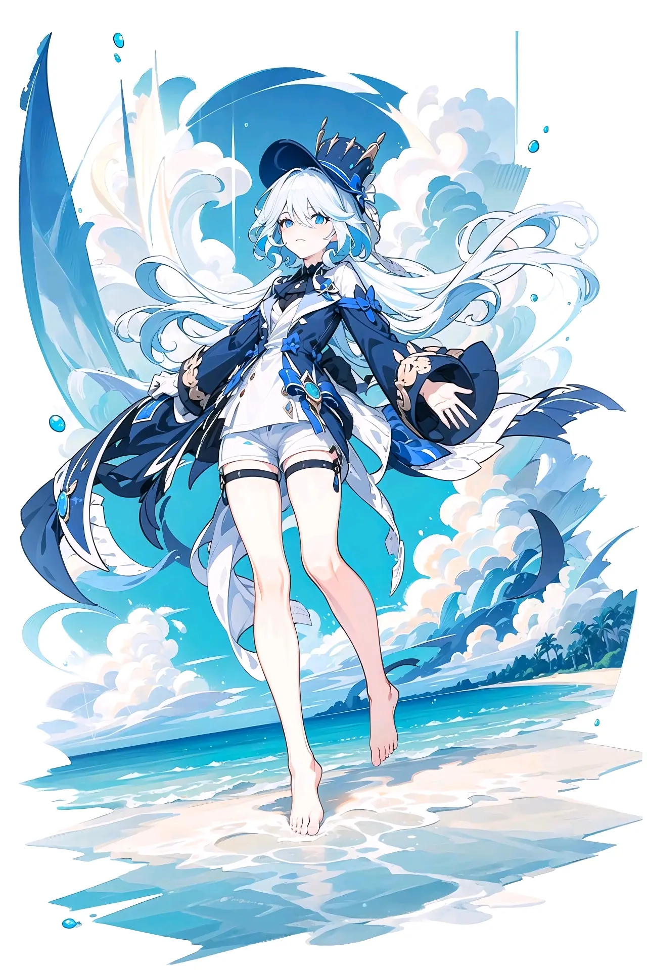 水神芙卡洛斯高清图片推送 - 哔哩哔哩