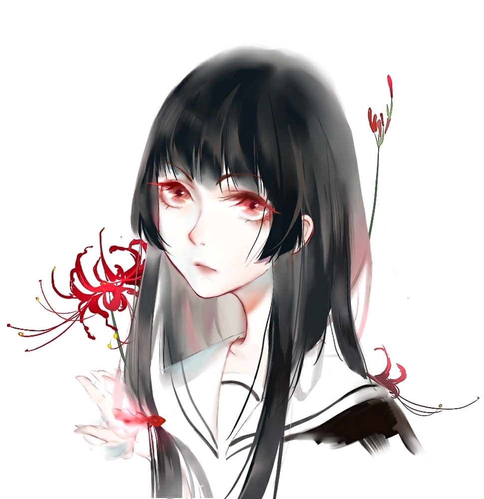 地狱少女阎魔爱pixiv插画