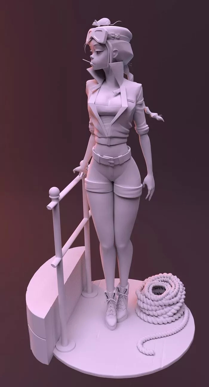 3d建模背后的过程