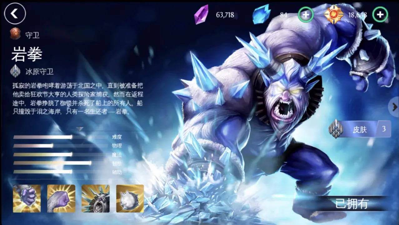 《混沌与秩序之英雄战歌》角色