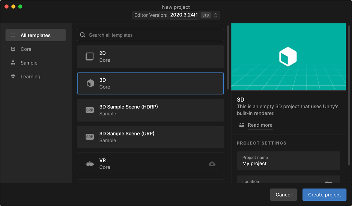 Pico neo3 vr for unity 1 hello world 