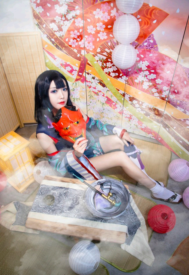 cos丨阴阳师-烟烟罗:祝大家情人节快乐