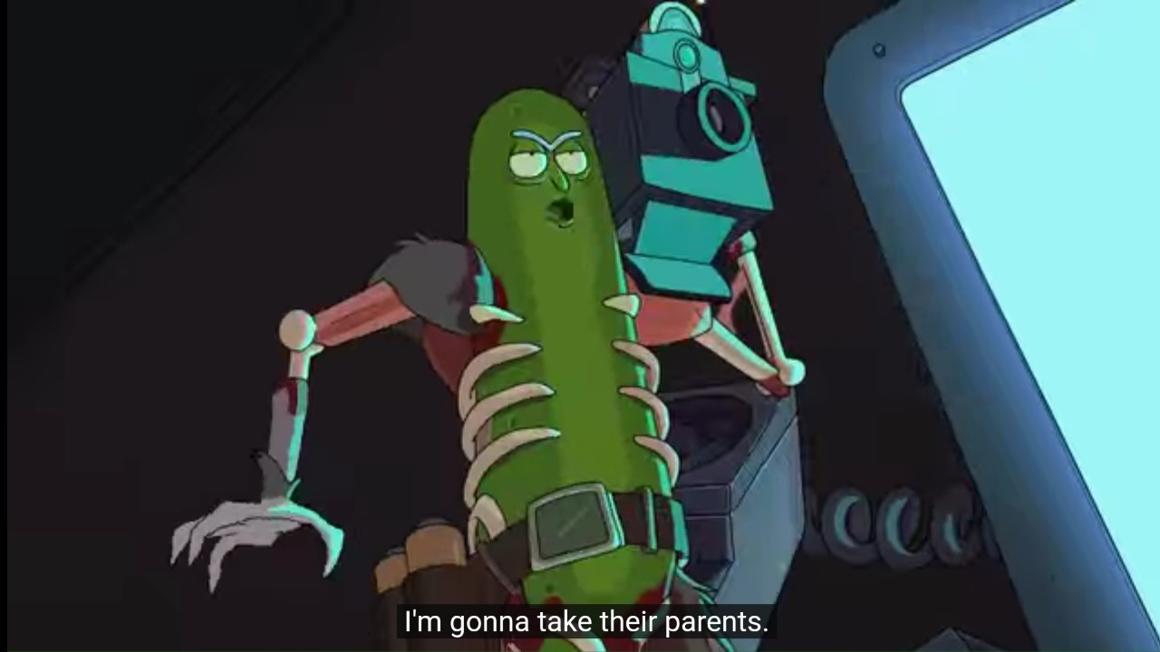 Sexy Pickle Rick