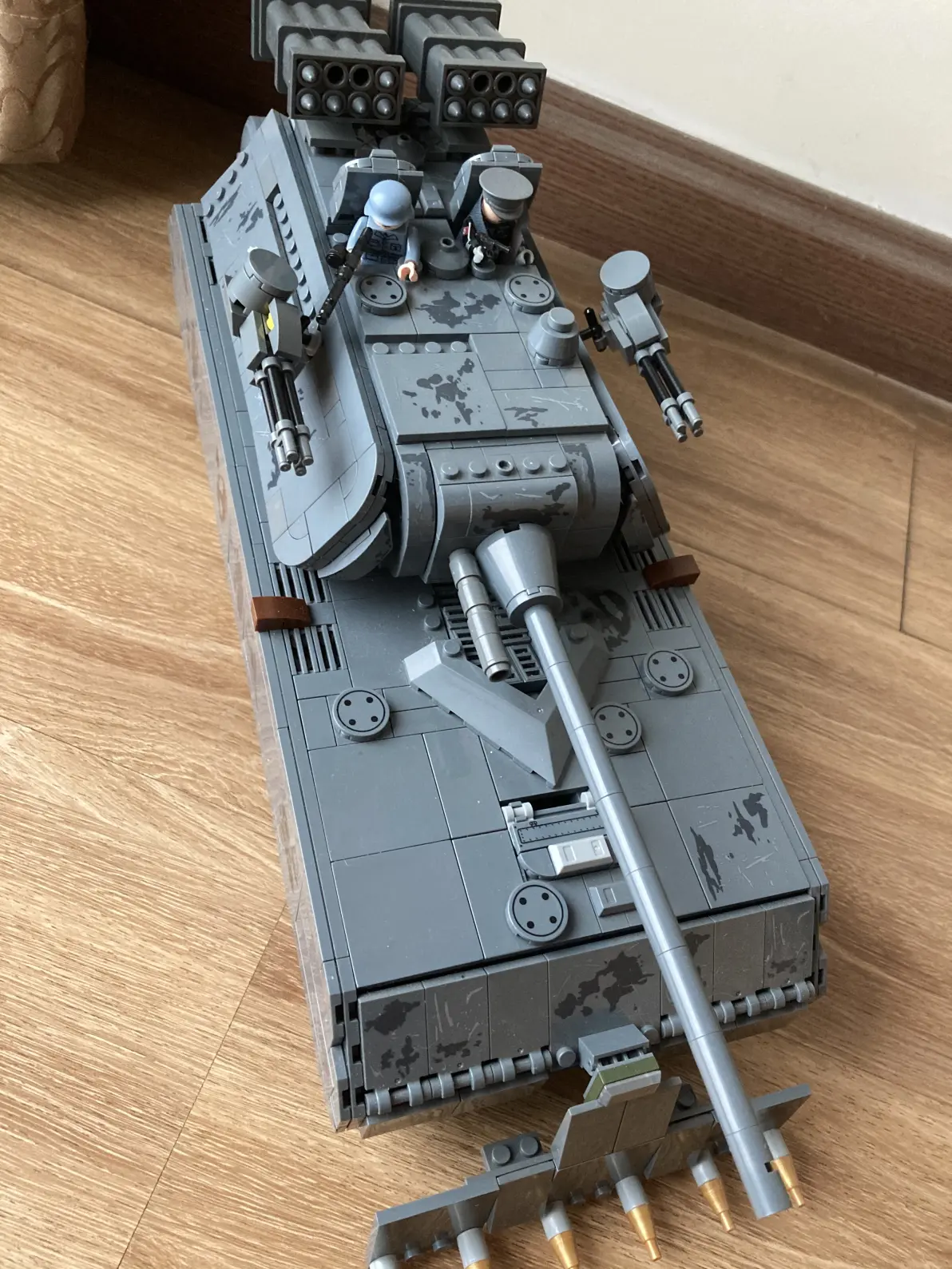 潘洛斯鼠式积木重装机兵版改装