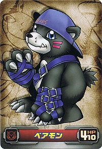 小熊兽ベアモンbearmon