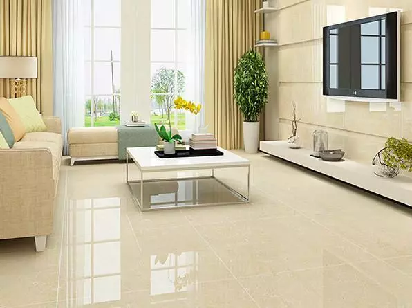 客厅瓷砖这么铺,比木地板高级10倍