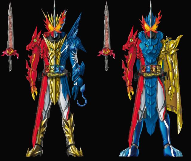 假面骑士saber官方公布的10个三册形态