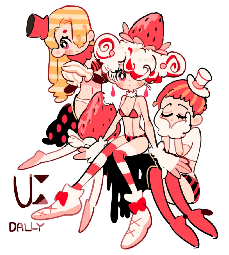 插画q萌人设漫画原创韩国画师