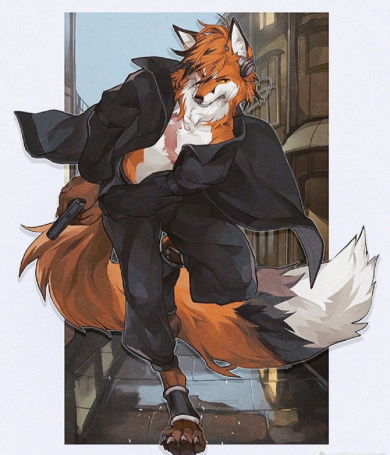 福瑞控们，你们要的furry秘籍来了！！！手把手教你怎么画福瑞（furry） 哔哩哔哩 