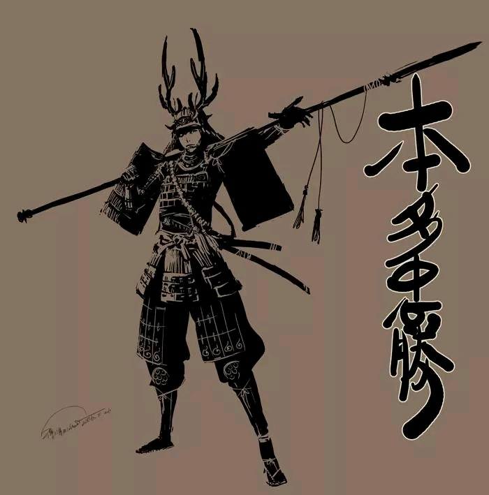 本多忠胜--平生战争中一次战斗从未受伤的『武士』