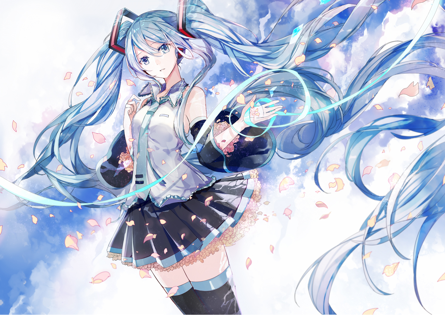 二次元动漫壁纸美图分享85初音未来