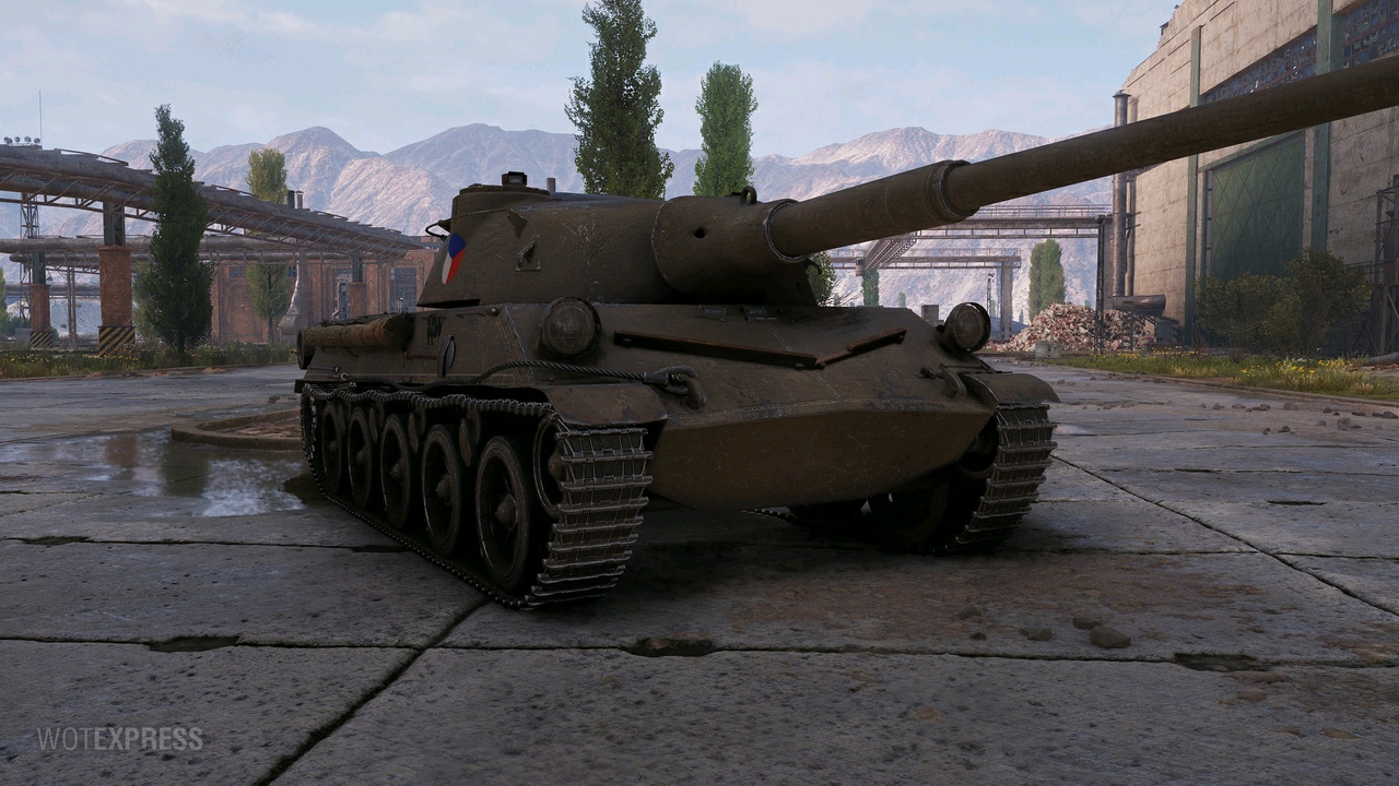 新捷克系viii阶级中坦:斯柯达 t 27建模完成后的数据一览 - 哔哩哔哩