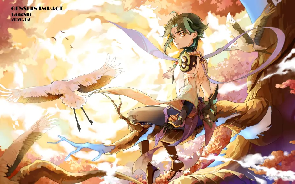 原神 魈 壁纸或头像 哔哩哔哩