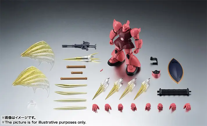 万代 robot魂系列《机动战士高达》夏亚专用 红勇士 ver. a.n.i.m.e.